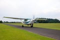 Small turboprop plane Royalty Free Stock Photo