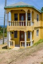 Small Two Story Stucco Home