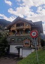 Small typical house of the Lauterbrunnen valley