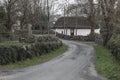 Small typical Irish cottage in Galway