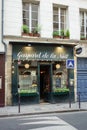 Small typical Parisian restaurant, Paris, May 2014