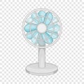 Small ventilator icon, cartoon style