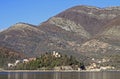 Small village Bijela on bay of Tivat Royalty Free Stock Photo