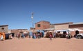 Small village in Bolivia Royalty Free Stock Photo