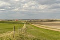 Small village of Canadian Prairies Royalty Free Stock Photo