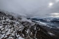 The small village of Cervara, headoffice of artists during winter season