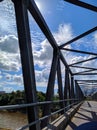 Small village connecting bridge