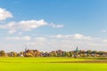 Small village in the Dutch province of Gelderland Royalty Free Stock Photo