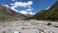 A beautiful hills station Chitkul kinnour Royalty Free Stock Photo