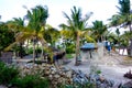 Small village houses in Mozambique Royalty Free Stock Photo