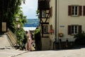 A small village on the lake in Bavaria on Lake Constance