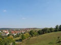 The small village of landau in germany Royalty Free Stock Photo