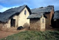 Small Village, Madagascar Royalty Free Stock Photo