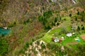 Small village in Mountains. Montenegro.