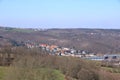 Small village near Freital near Dresden in Saxony in Germany Royalty Free Stock Photo