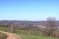 Small village near Freital near Dresden in Saxony in Germany Royalty Free Stock Photo