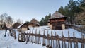 Small village with an open air etno-village museum