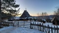 Small village with an open air etno-village museum