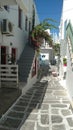 small village Paros Greece mediteranean island aegean blue white