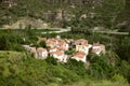 Small village of Peroblasco in La Rioja. Royalty Free Stock Photo