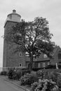 The small village of Svaneke at Bornholm island Royalty Free Stock Photo