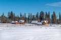 A small village in the Tatra Mountain Royalty Free Stock Photo