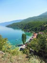 Small village Trpejca near lake Ohrid