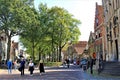 A small village, Veere in Zeeland, in the Netherlands