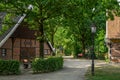 the small village of Weseke in germany Royalty Free Stock Photo