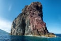 The small volcanic island named `strombolicchio`