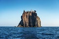 The small volcanic island named `strombolicchio`