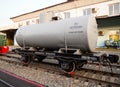 Small wagon biaxial tank for transportation of light petroleum products