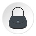 Small wallet icon circle