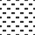 Small wallet pattern vector