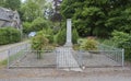 The Small War memorial in Farnell Village in Angus Scotland, honouring the lives of those who fell in the Great War in 1914.