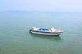 Small Water Speedboat in sea Royalty Free Stock Photo