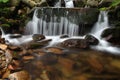 Small waterfall Royalty Free Stock Photo