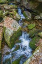 Small Waterfall in a Boulder Field Royalty Free Stock Photo