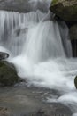 Small waterfall at the Belding Preserve in Vernon, Connecticut