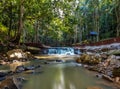 A small waterfall in Bukit Wang Recreational Forest, Jitra, Kedah.