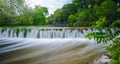 Small waterfall on Bull Creek Austin Texas