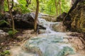 Small waterfall Forest Royalty Free Stock Photo