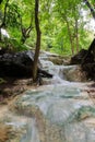 Small waterfall Forest Royalty Free Stock Photo