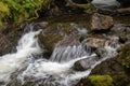 A small waterfall in the Lake District UK