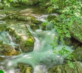 Small Waterfall on Little Stony Creek Royalty Free Stock Photo