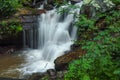 Waterfall near the Appalachian Trail in Dawsonville, Georgia