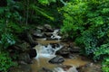 Waterfall near the Appalachian Trail in Dawsonville, Georgia