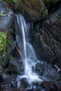 Waterfall & Rocks - Natural Beauty Royalty Free Stock Photo