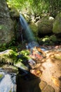 Small waterfall in Masoala national park, Madagascar Royalty Free Stock Photo