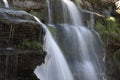 Small waterfall near the source of the river.